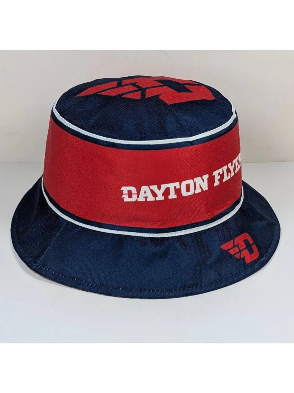 University of Dayton Flyers UD Bucket Hat Reversible Blue Red NCAA Ohio Cap